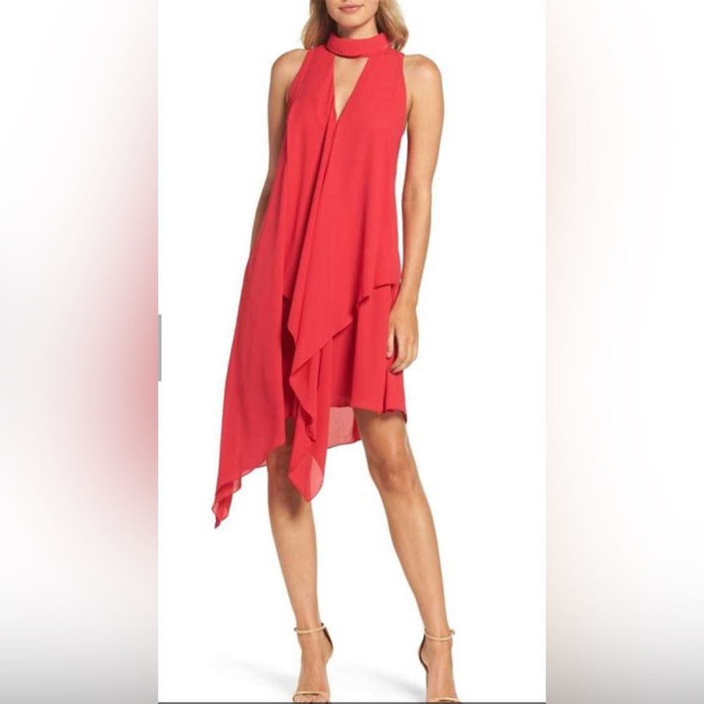 Maggie London Asymmetrical dress. Size 10.